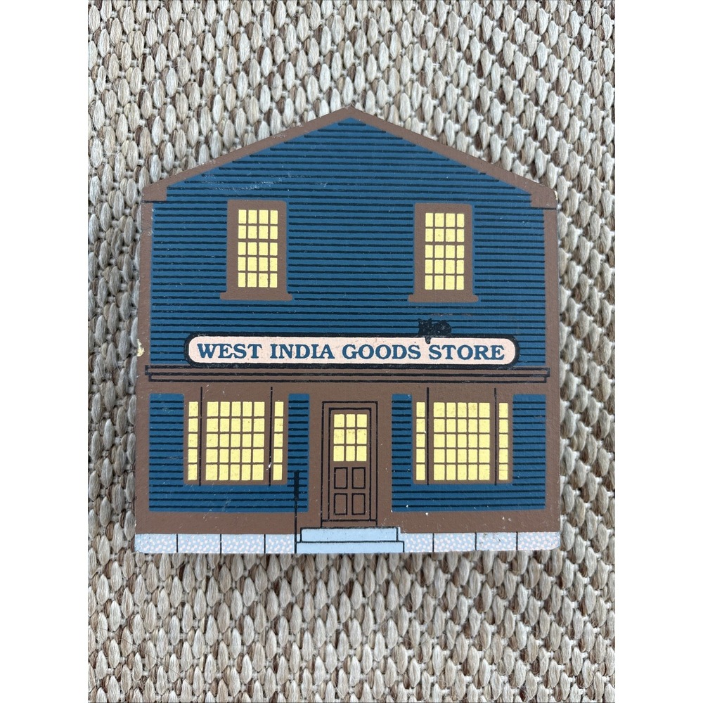 Vintage The Cat's Meow Market Street Series West India Goods Store Faline 1993